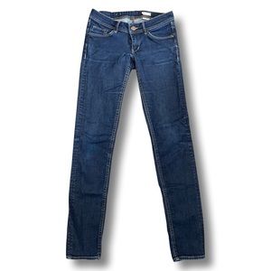 Women’s H&M Jeans &Super Sqin Super Low Waist Super Tight Size 27